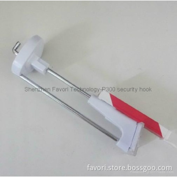 P300 Slatwall Locking Hooks,Slatwall Security Hooks, Anti-theft Hooks,Burglarproof Hooks,Theftproof Hooks,Slatwall Hook